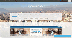 Desktop Screenshot of frosinoneweb.net