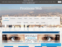 Tablet Screenshot of frosinoneweb.net
